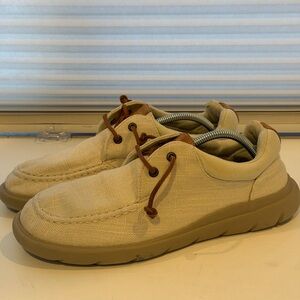 Sperry Boat Shoes Men's Canvas Shoes Bone / Cream size 10.5M